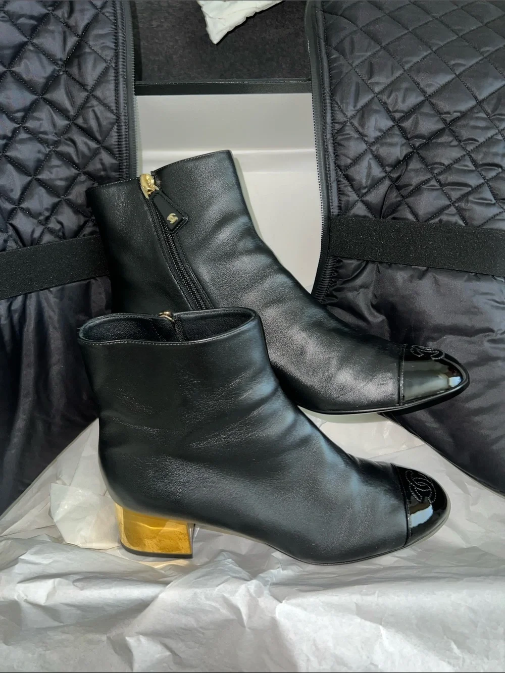 Chanel 2 in 1 Boot  - 37.5